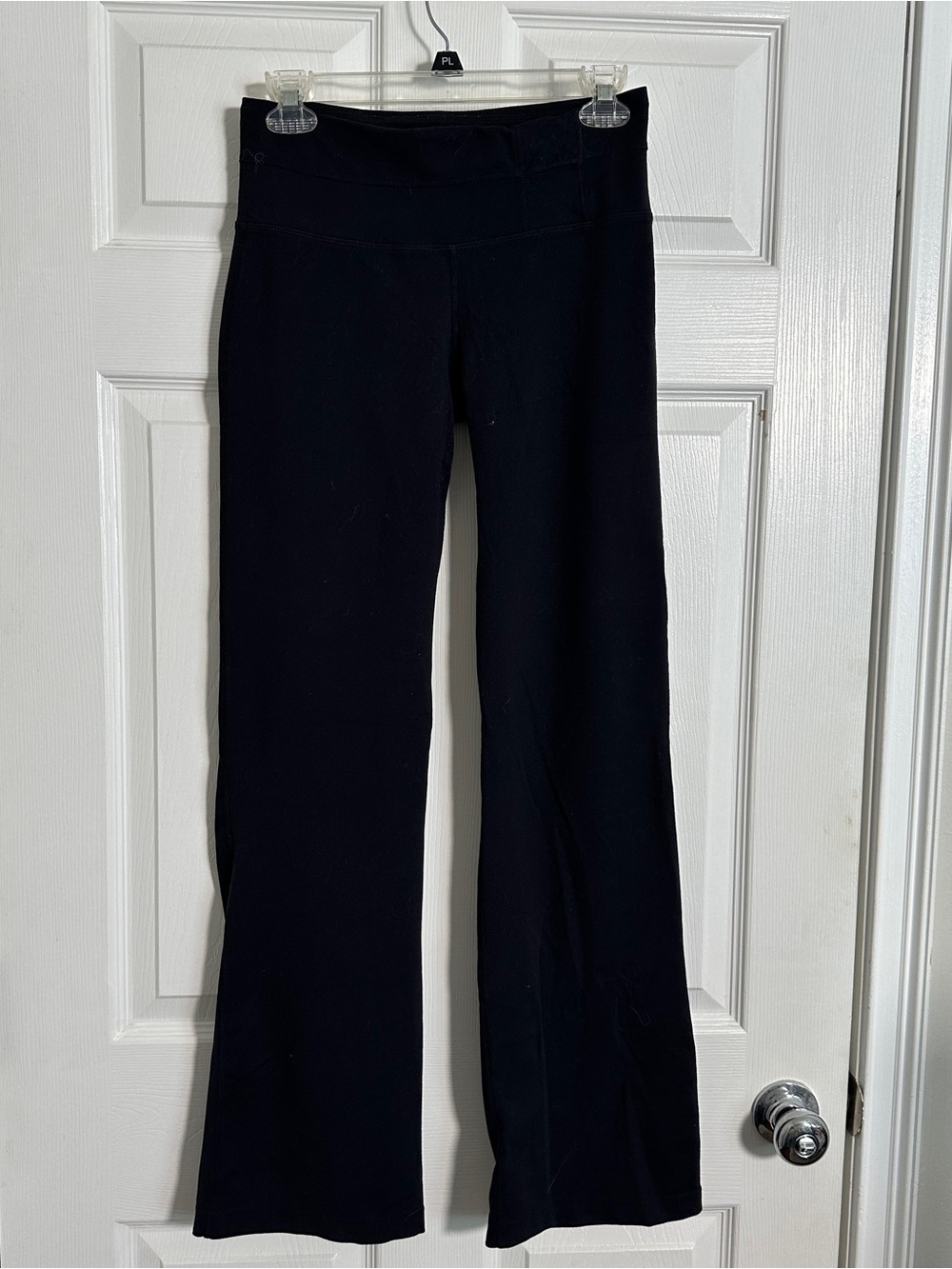 Paran Black Women's Stretch Flare Leggings